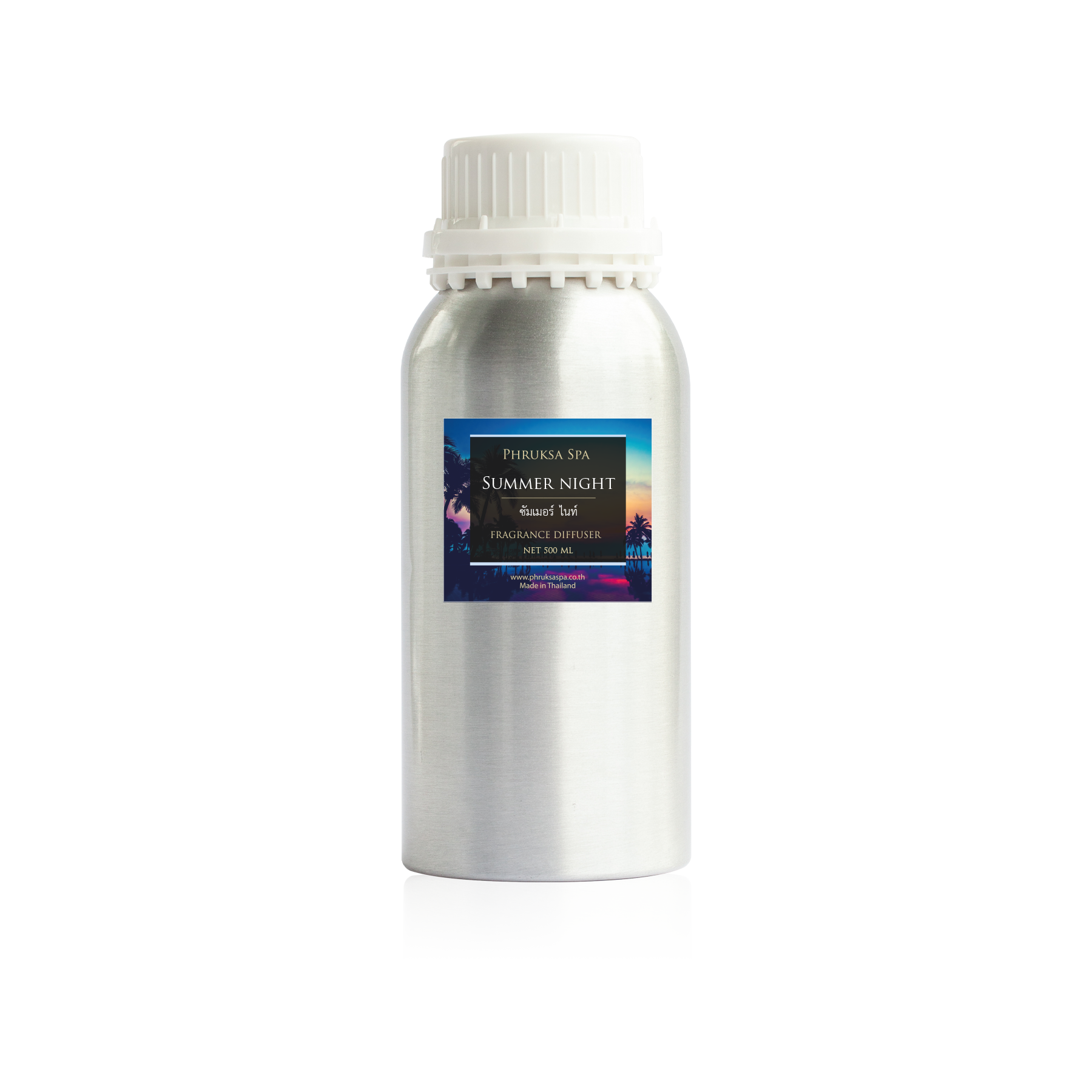 ก้านไม้หอมปรับอากาศ PHRUKSA SPA รีฟิล ขนาด 500 มล.  กลิ่น SUMMER NIGHT_0